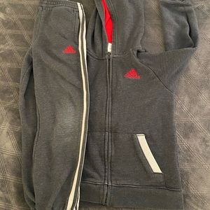 Boy Adidas Track Suit Size 6